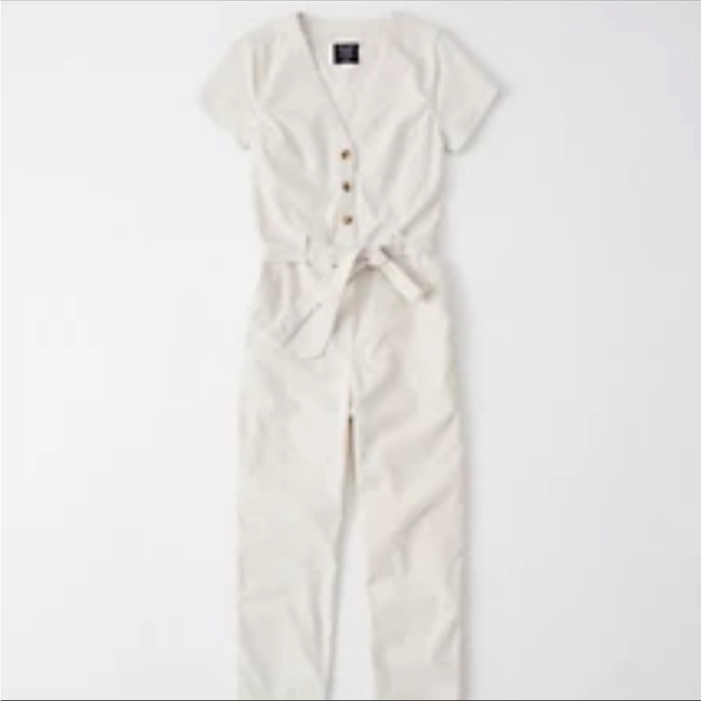 Abercrombie Cream Boilersuit - image 1